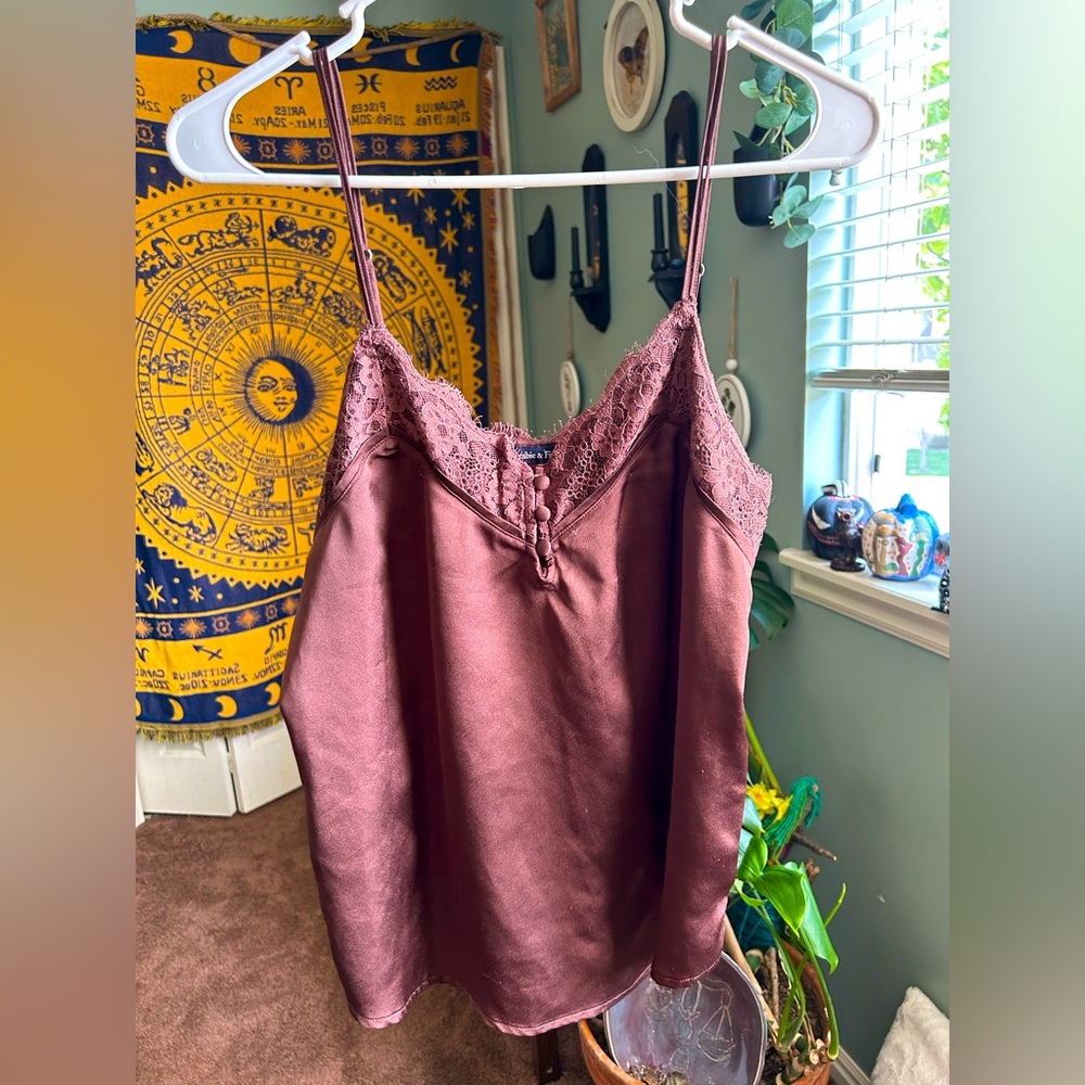 Abercrombie & Fitch Silk Top